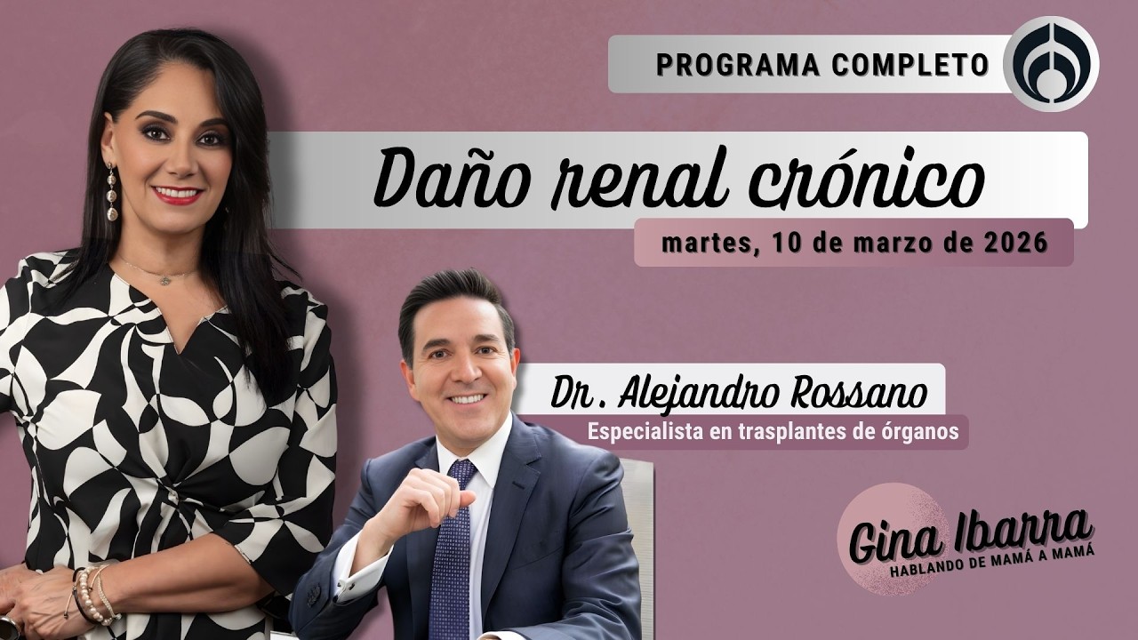 En Vivo | Hablando de Mamá a Mamá con Gina Ibarra | Martes 10/03/26