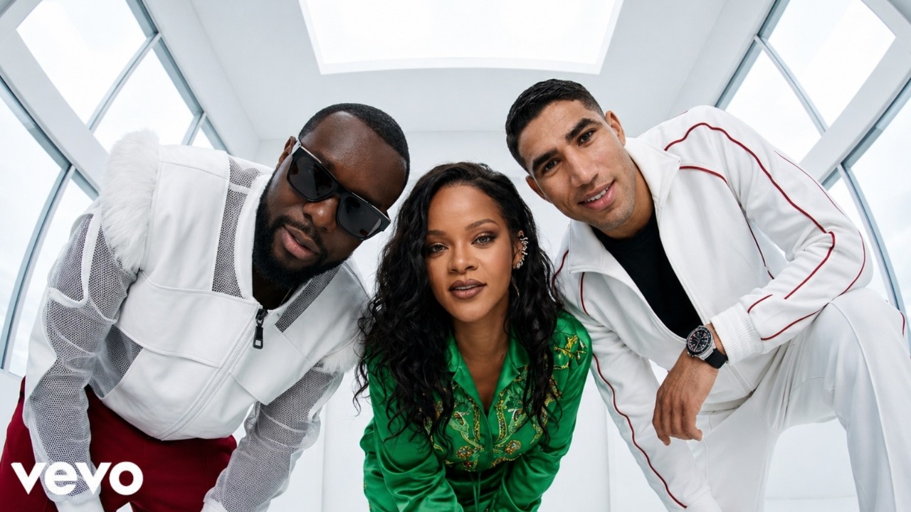 GIMS x RIHANNA x HAKIMI 🔥 Roi du Terrain ⚽(Officiel Video  2026)
