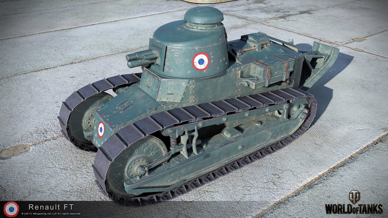 WoT - Renault FT - Abbey (505 DMG, 4 kills)