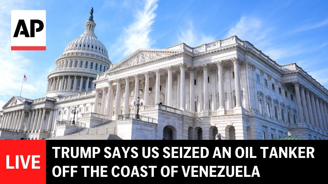 LIVE: Senate floor after Trump says US seized oil tanker off Venezuela coast