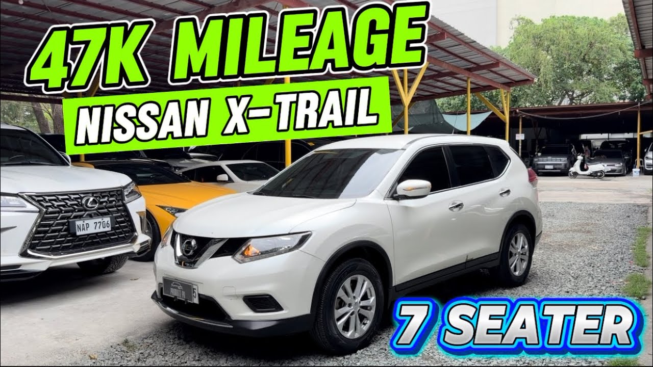 LOW MILEAGE 7 SEATER NISSAN X-TRAIL