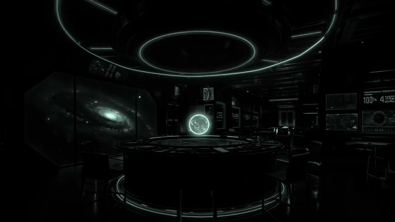 Relaxing Dark Spaceship Ambience 🌙 White Noise to Fall Asleep Fast in 5 Minutes | Deep Sleep(No Ads)