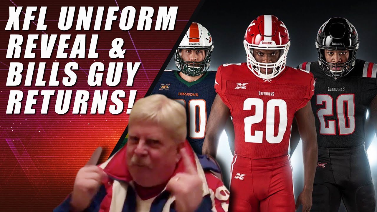XFL Unveils Uniforms & NFL News