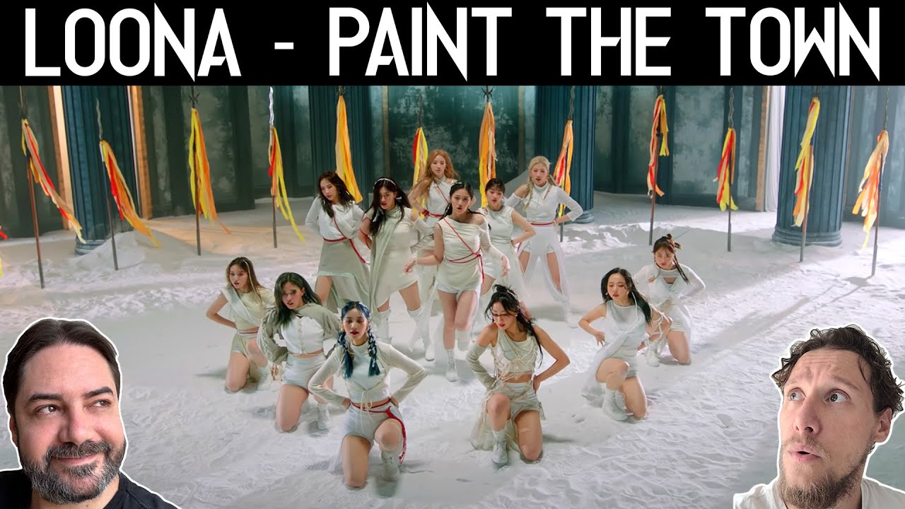First Time Reaction to LOONA "Paint The Town" MV