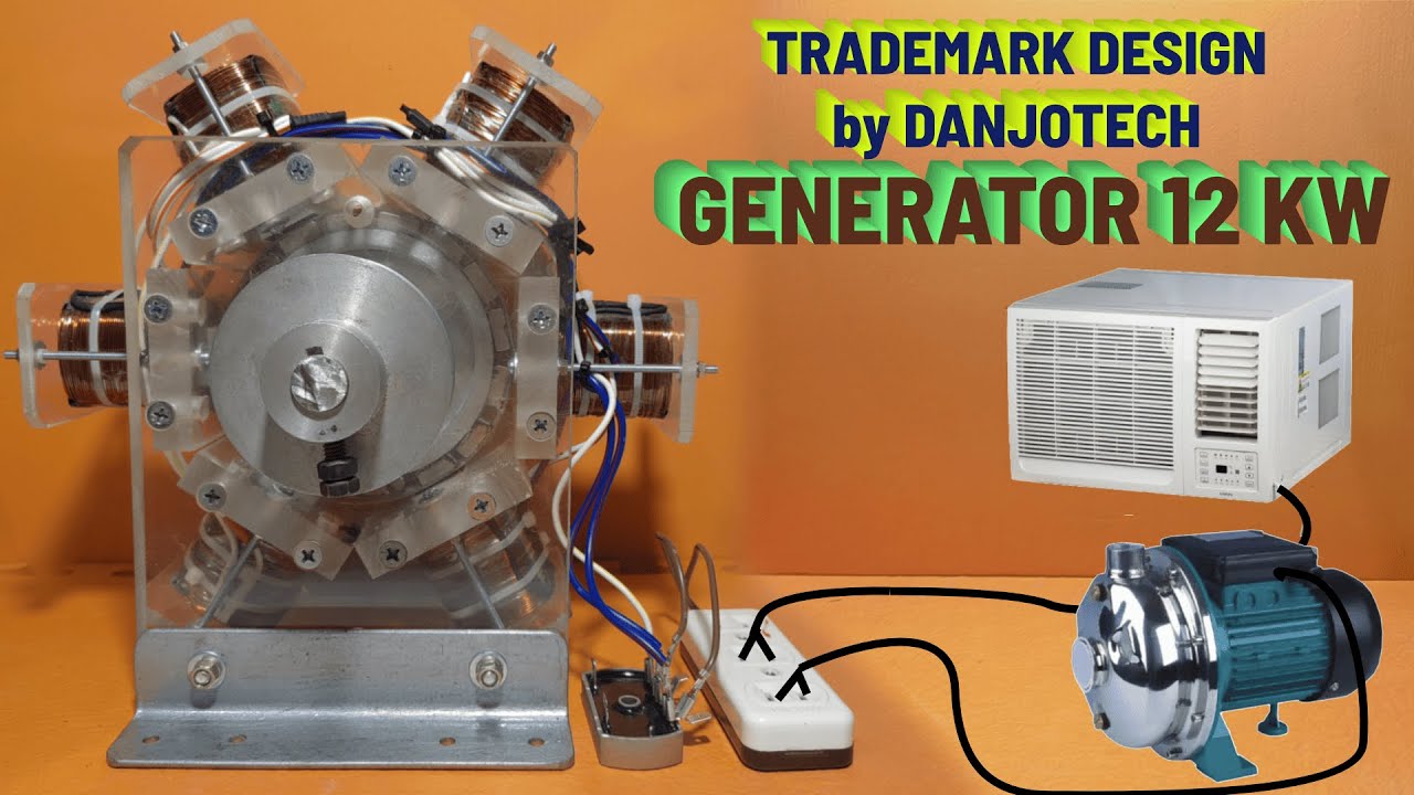 Upgraded Generator, 12KW Rated Power Output