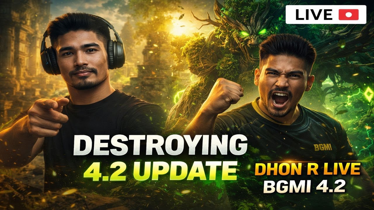 DISTROYING BGMI 4.2 UPDATE –1V4 CLUTCH NEW UPDATES + INSANE COMBAT 🎮Stream -13 BODO GAMING