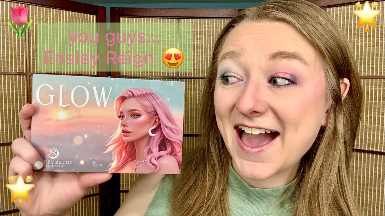 Introducing: GLOW by ENSLEY REIGN! 2 looks, swatches, palette comparisons, first impressions…