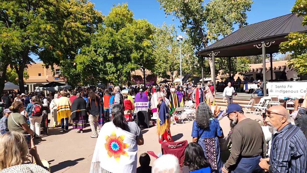 INDIGENOUS PEOPLES DAY 2023 -SANTA FE  POW WOW -GOURD DANCE HONORING-ROUND 3  HONORING JAMES EDWARDS