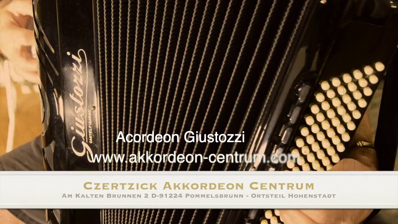 Acordeon Giustozzi / Akkordeon Giustozzi Modello 13