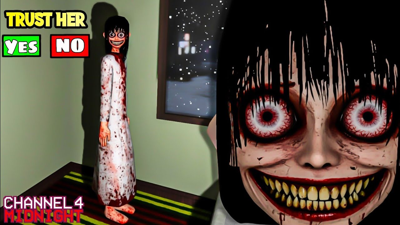 Don't trust this ghost 😱|Channel 4 midnight horror game|On Vtg!