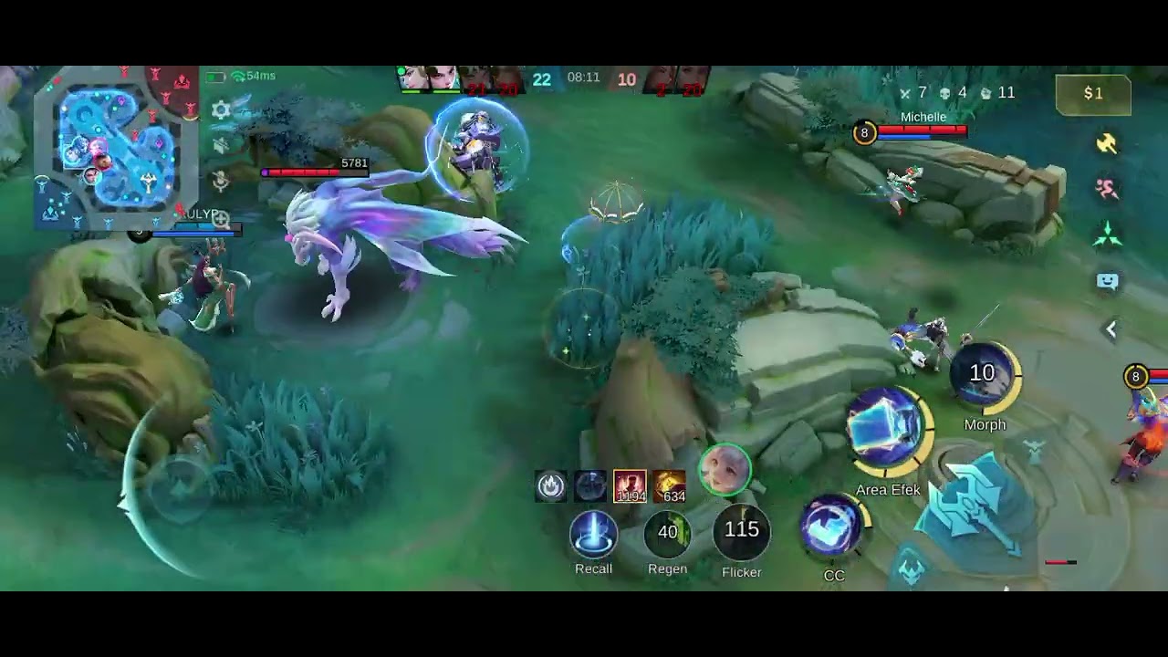 Halo gays hari ini aku memainkan mobile legends