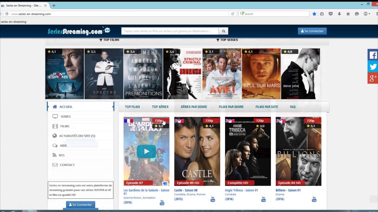 comment regarder des films et des series VF HD illimit&eacute; et sans inscription