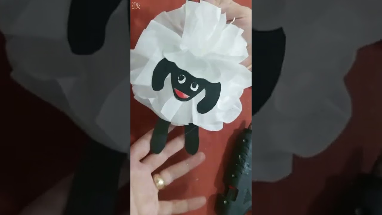 خروف العيد من المناديل