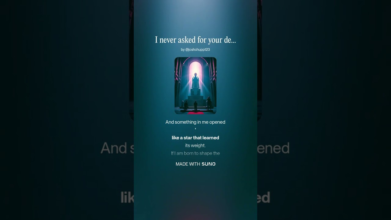 I never asked for your devotion