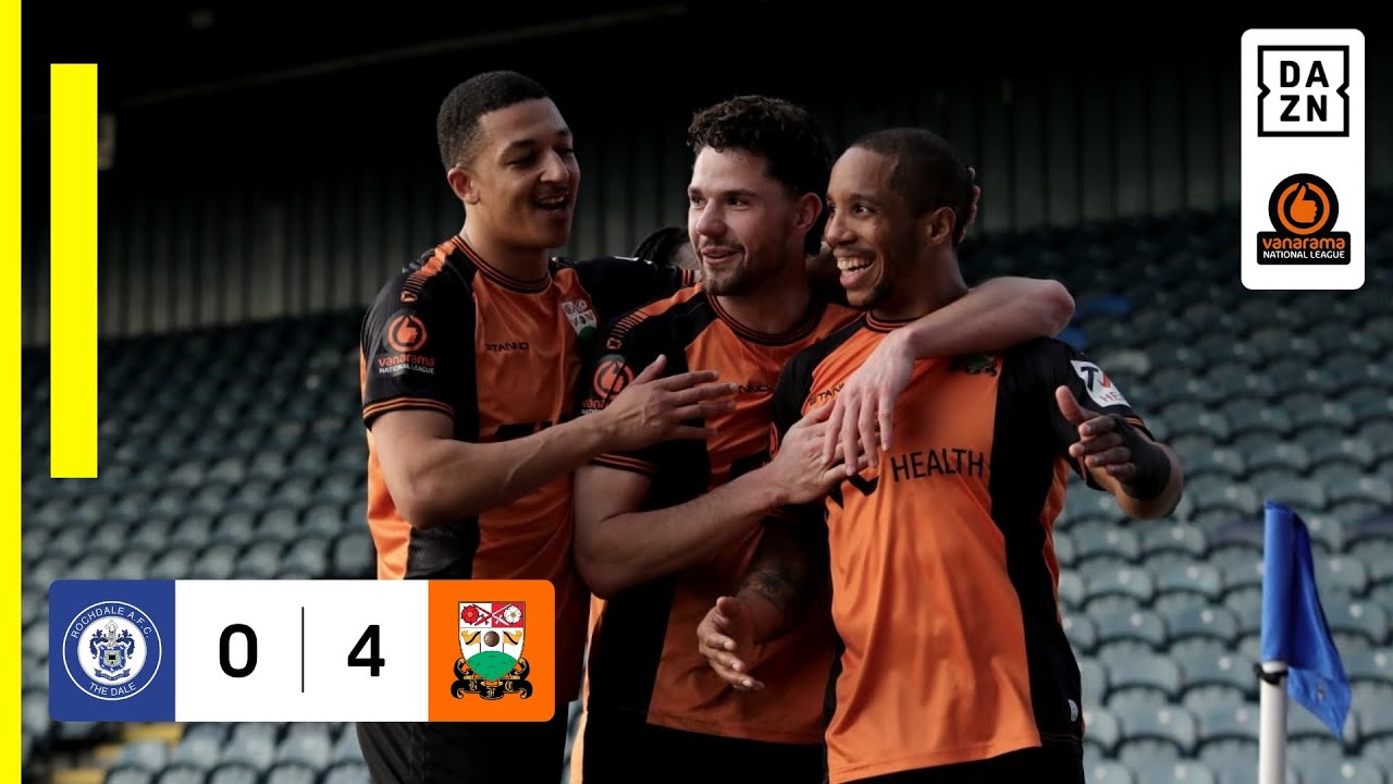 Rochdale 0-4 Barnet | National League HIGHLIGHTS