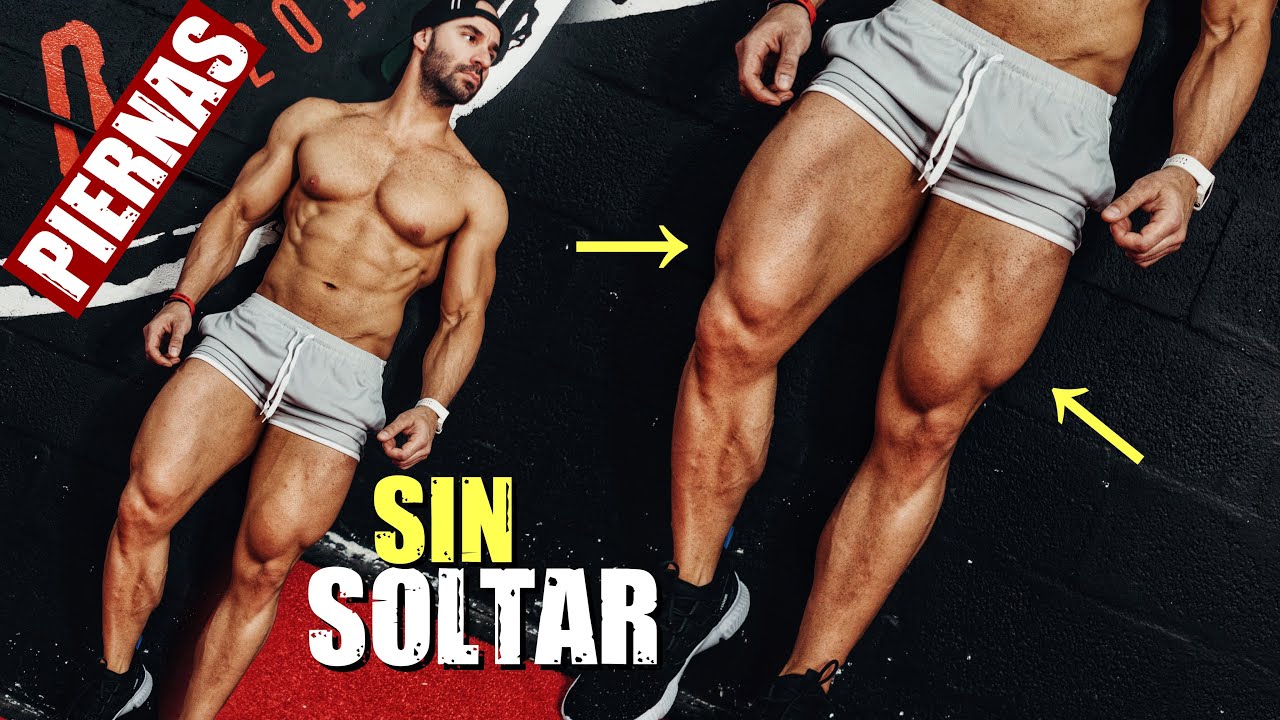 RUTINA DE PIERNAS SIN SOLTAR LAS MANCUERNAS | Gymtopz