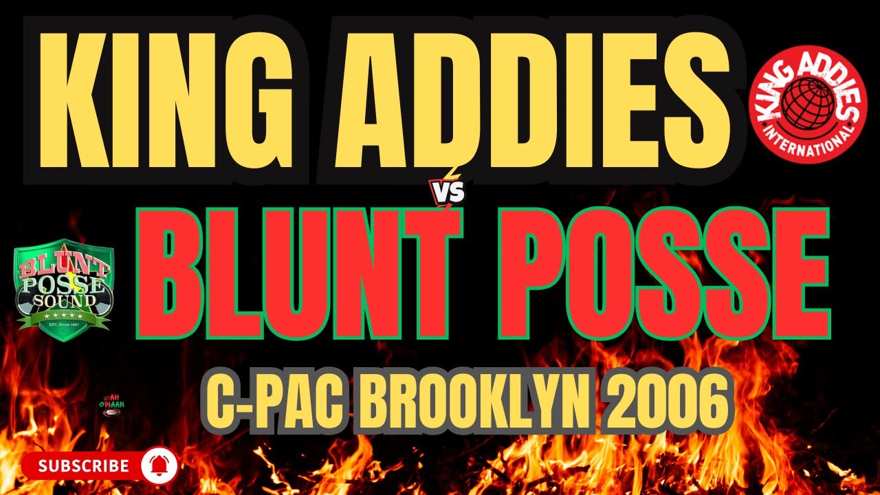 KING ADDIES vs BLUNT POSSE sound clash, live from C-PAC in Brooklyn, NY on November 11, 2006! 🎶💥