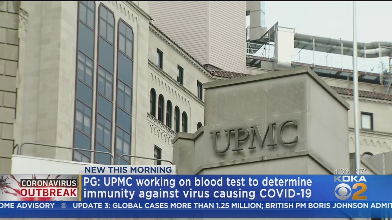 University Of Pittsburgh Developing Immunity Test For Coronavirus