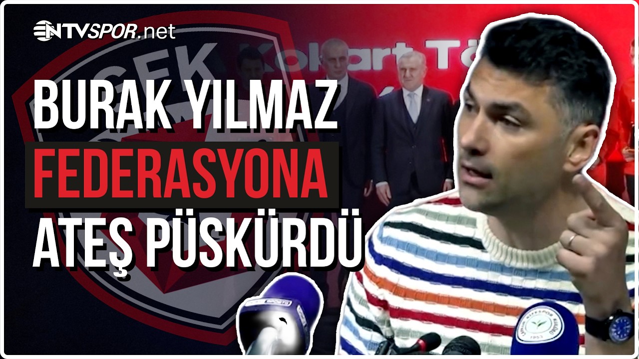 Burak Yılmaz Gemileri Yaktı: TFF'ye İsyan Edip İstifa Etti! | NTV Spor