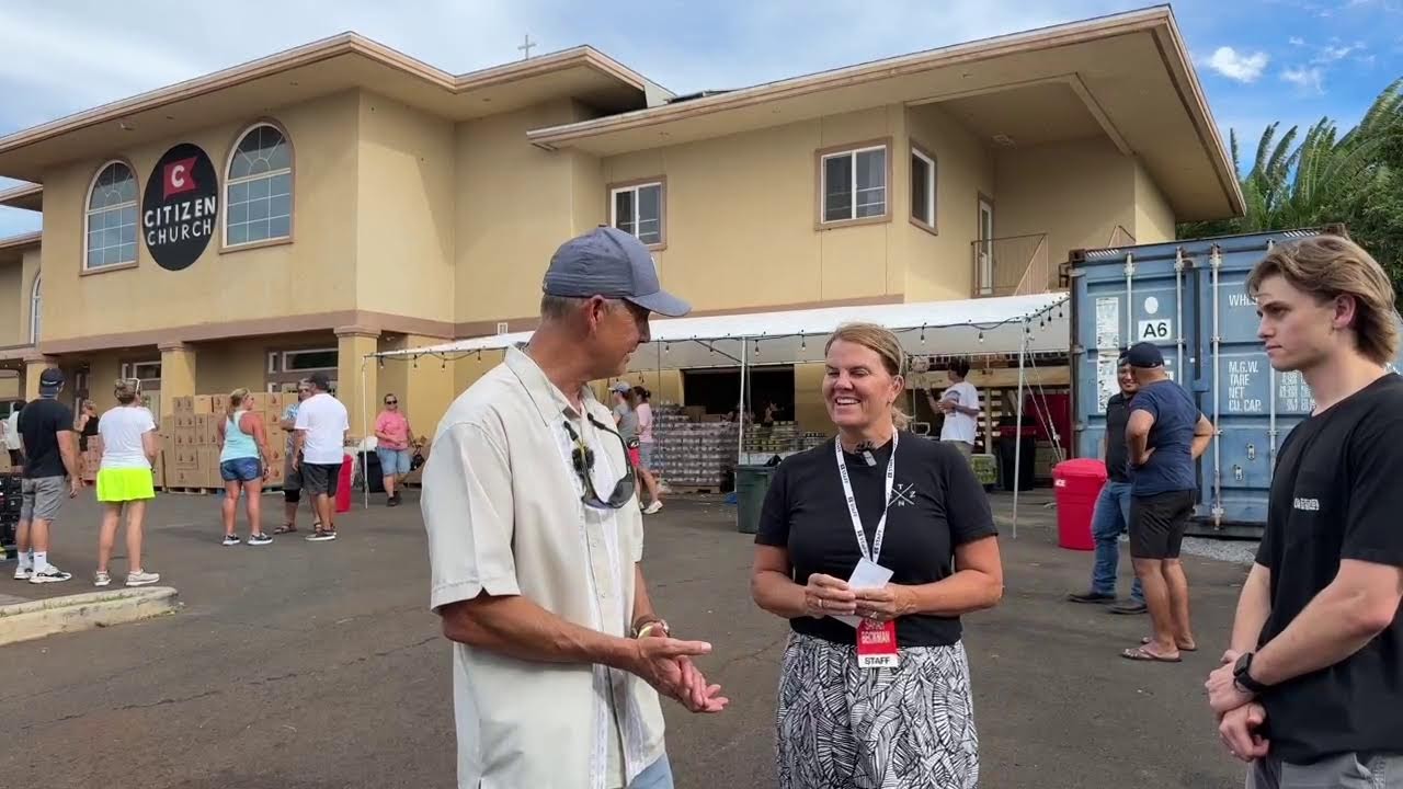 Lahaina Fire Fund Distributes to Citizen Church on Maui