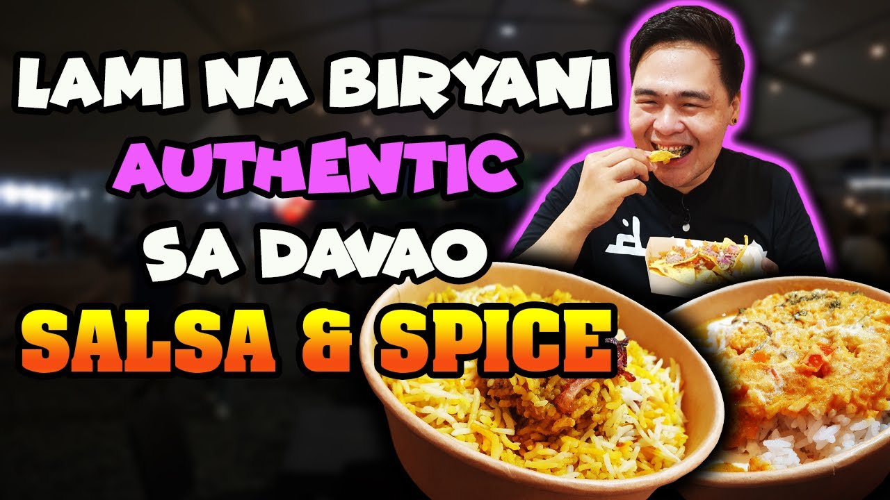 Lami na Chicken Biryani sa Davao City | Salsa and Spice | DGT Weekend Market | Davao Food Vlog