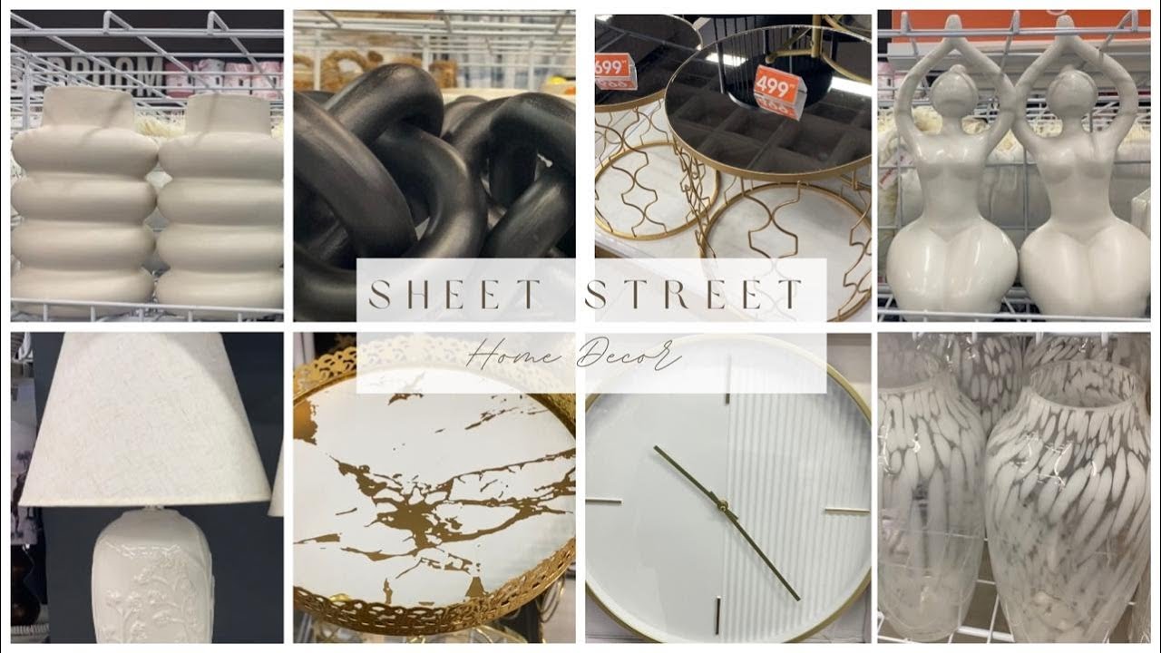What’s New @ Sheet Street|with Prices #homedecor #homeware 