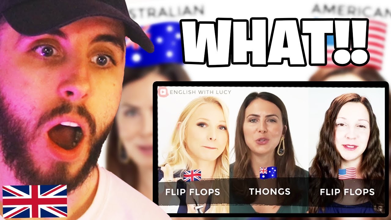 Brit Reacts to ONE language, THREE accents - UK vs. USA vs. AUS!