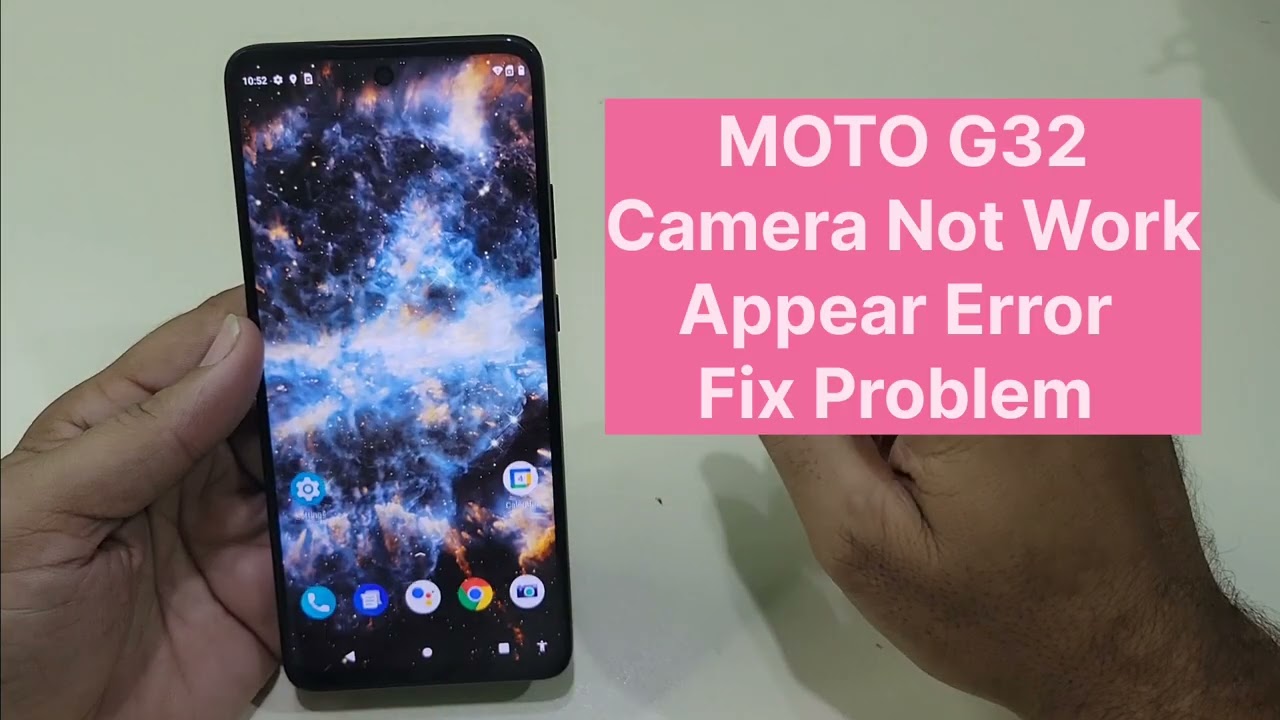 Moto G32 Camera Not Working How To Fix Sensor Error