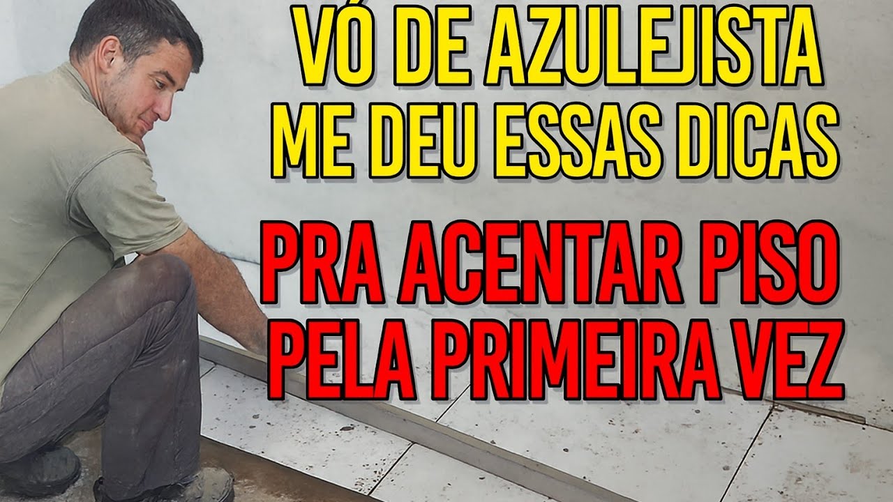 ACENTAR PISO pela PRIMEIRA vez (dicas top)
