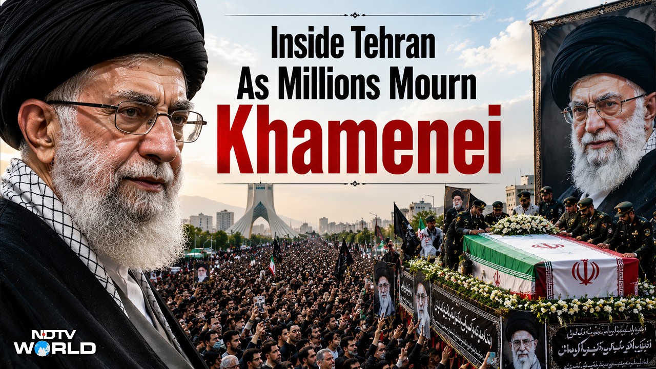 Ali Khamenei Funeral LIVE | Funeral Ceremony For Ayatollah Ali Khamenei | Iran Khamenei Funeral LIVE