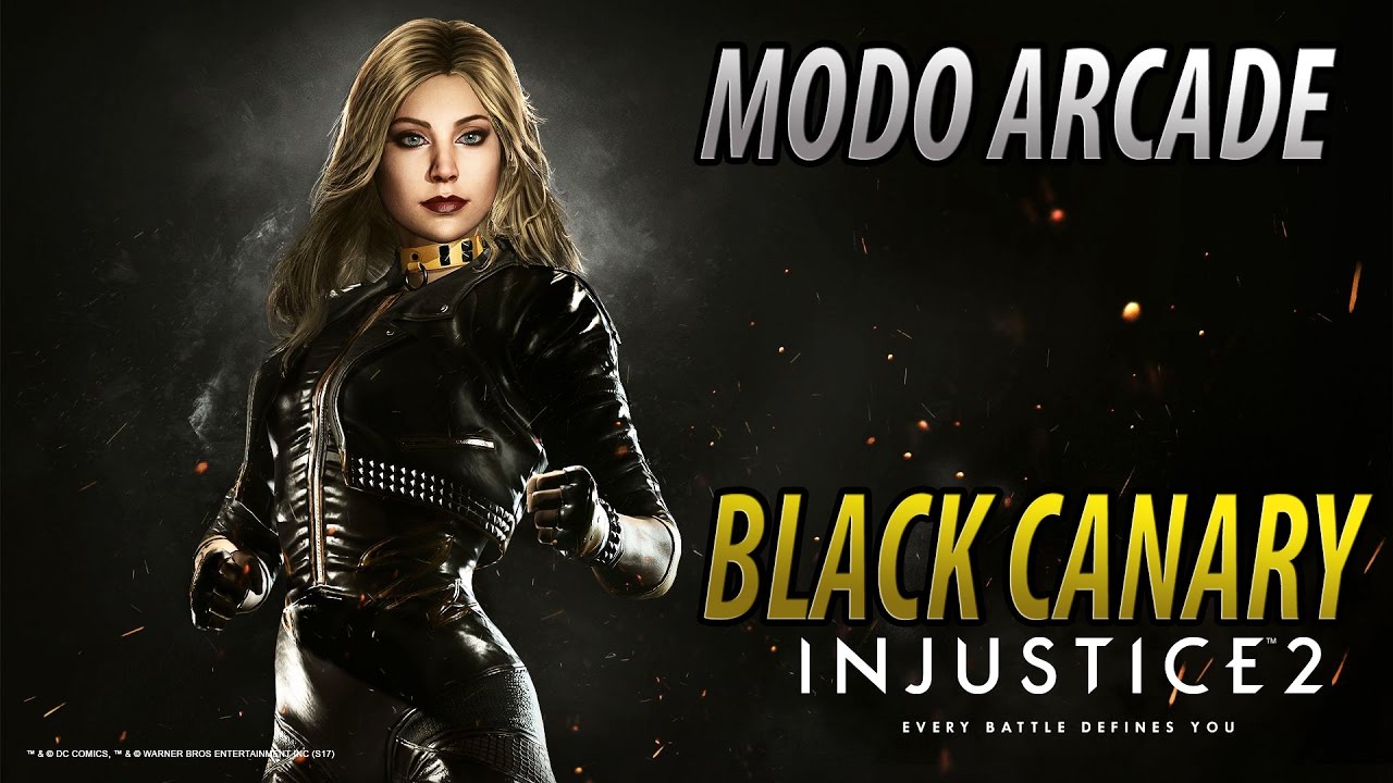 Injustice 2 | Español Latino | Modo Arcade | Black Canary |