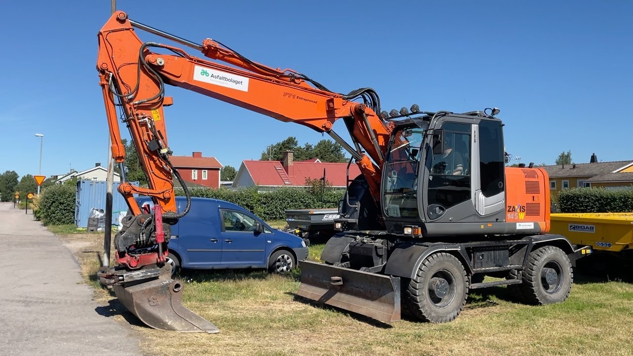 Köp Grävmaskin Hitachi Zaxis ZX145W-3 på Klaravik