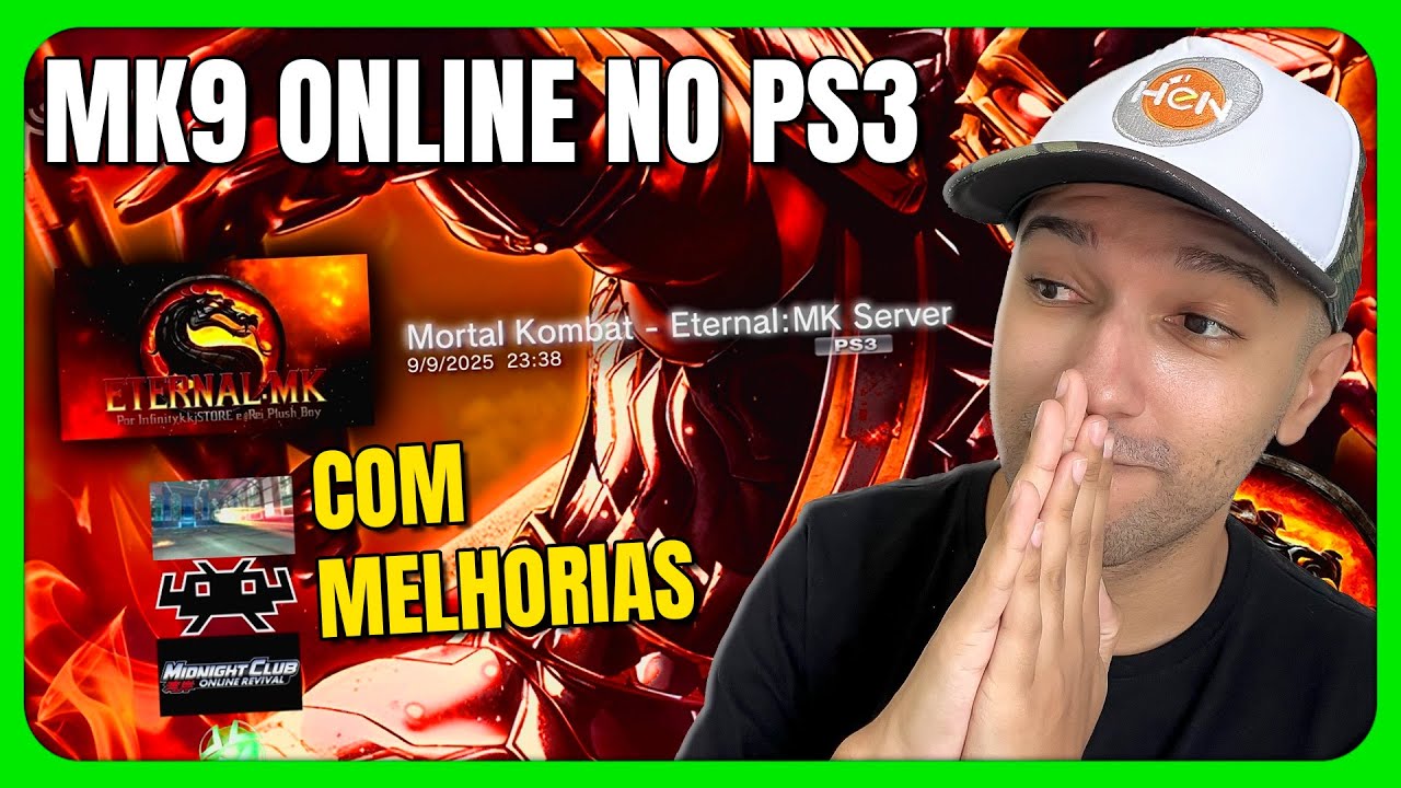 Mortal Kombat 9 Online Novamente no PS3 em 2025 - Tutorial