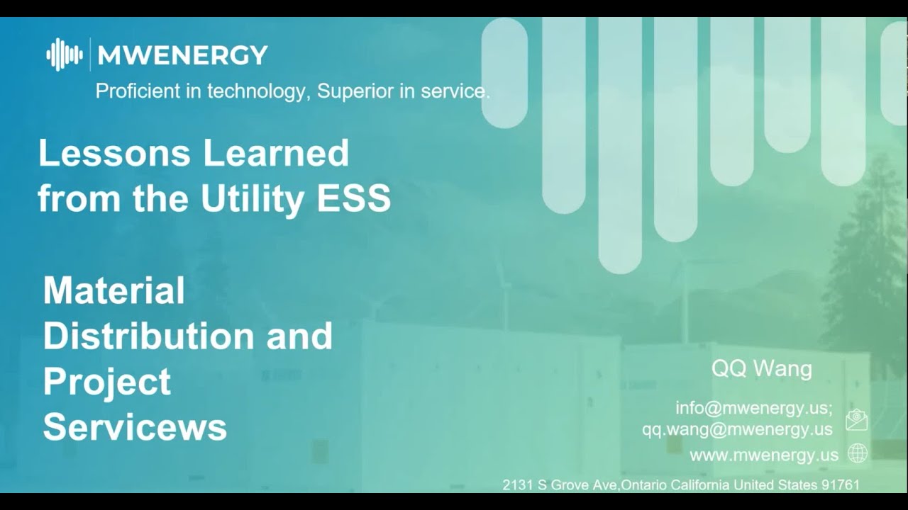 Lessons Learned from Utility-Scale BESS Projects | MW ENERGY x Sol-Ark Webinar (June 2025)