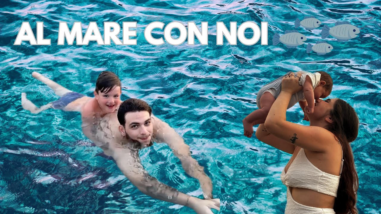 VLOG primo giorno al mare con la famiglia Frappy😁