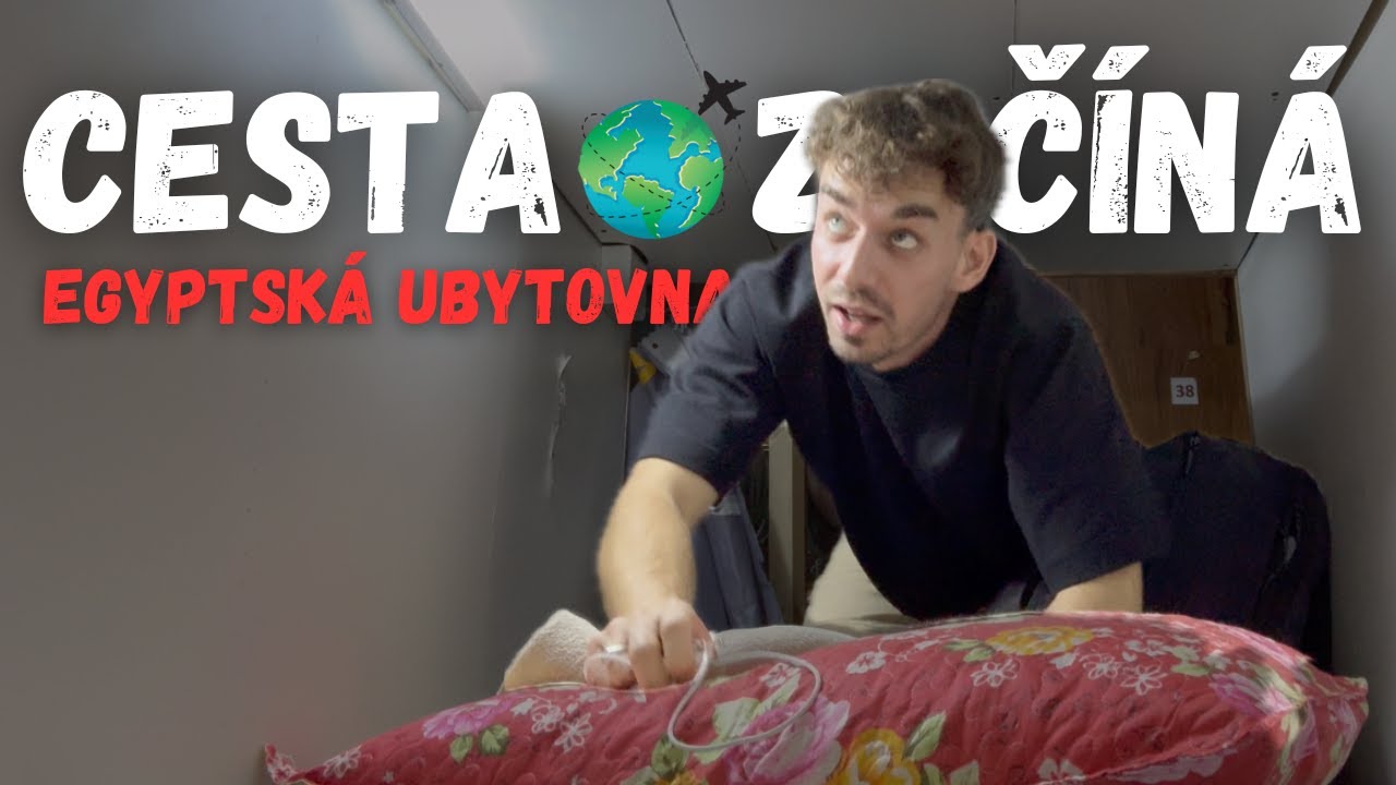 Cesta kolem světa začíná!!! 200Kč na noc v Dubaji?! 🇦🇪