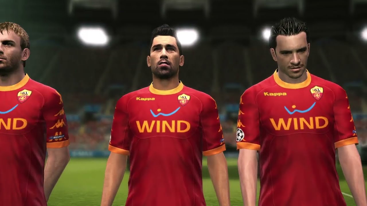 PES 2011 Roma Vs Lazio (Champions League)