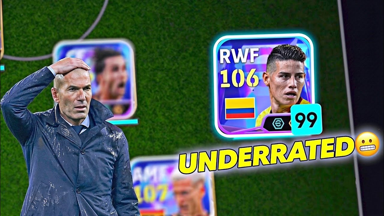 JAMES RODRIGUEZ IS SO UNDERRATED OMG 😳&hellip; | efootball 26 mobile ✨