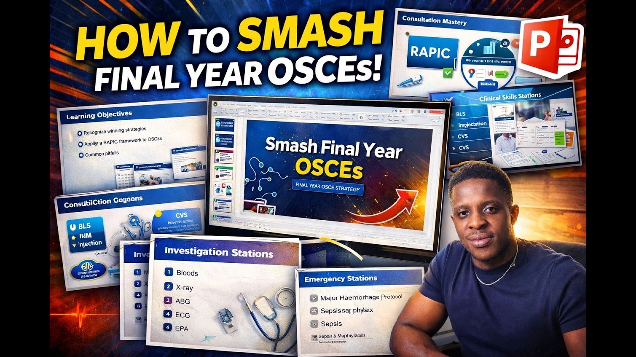 The Ultimate Final Year OSCE Blueprint (UKMLA Aligned) From a current F1 Doctor