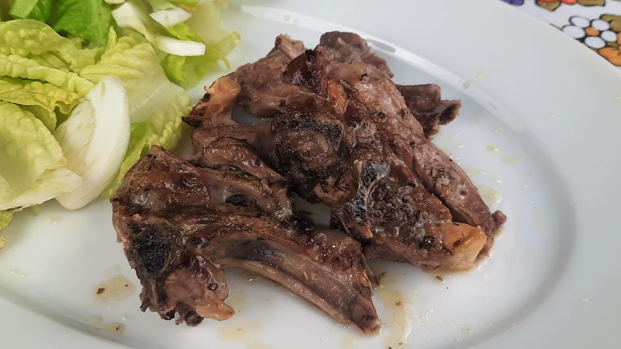 COSTOLETTE DI AGNELLO AL FORNO - Con questa cottura la carne resta SUCCOSISSIMA!!!