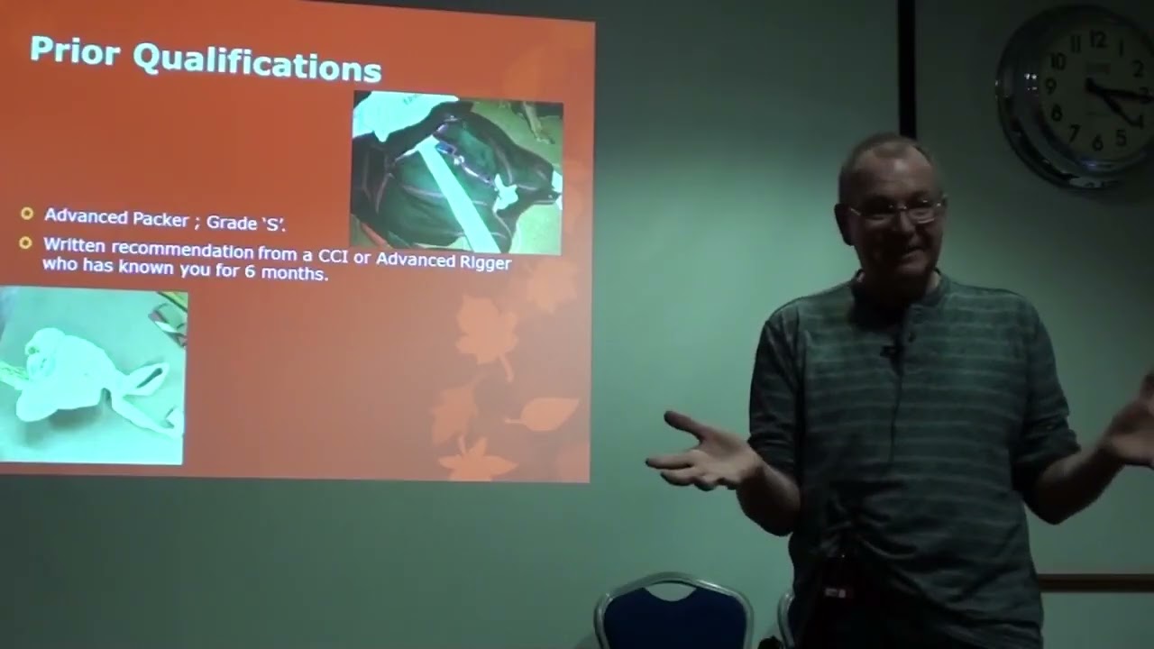 BPA AGM 2014 - So You Want To Be A Rigger
