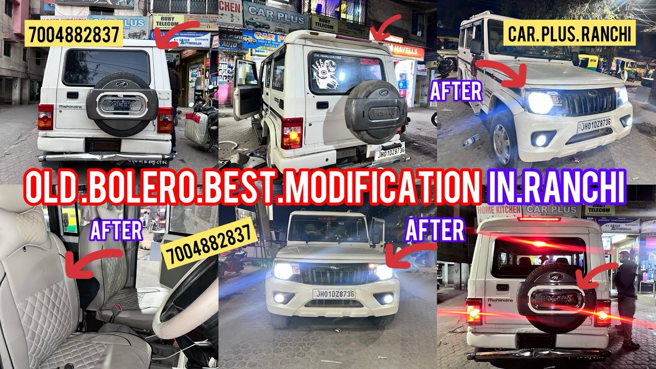 New Bolero best modification in Ranchi #bolero #boleromodified #ranchi #caraccessories #everyone