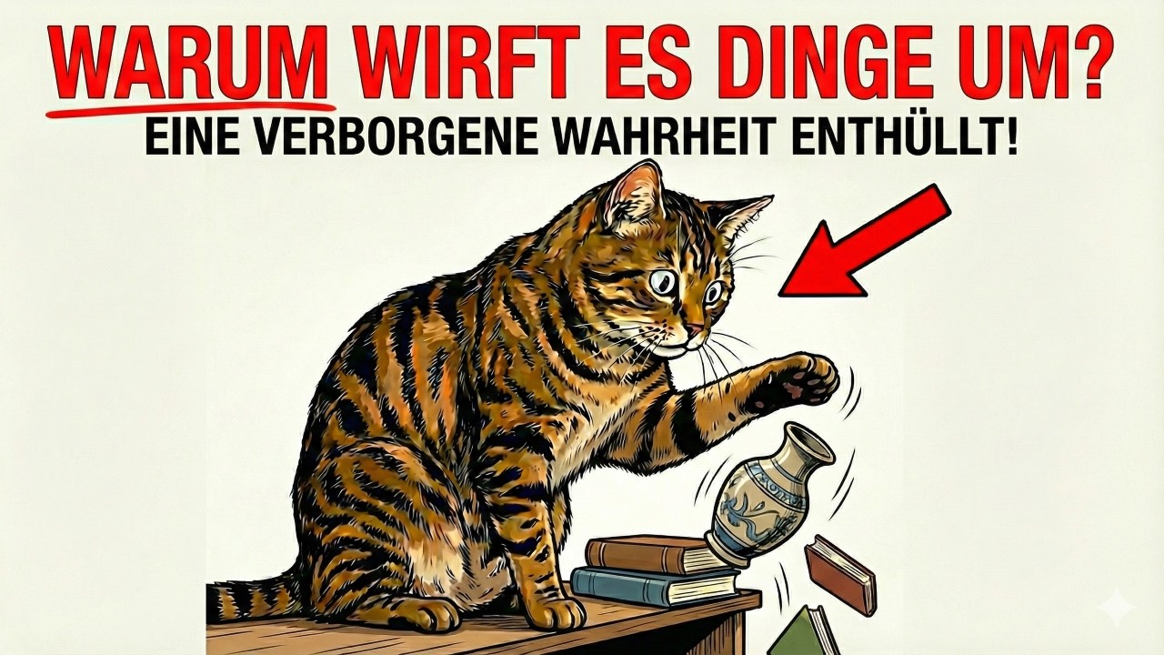 Warum Wirft Deine Katze Alles vom Tisch? Die Wissenschaftliche Wahrheit Die Dich Schockieren Wird