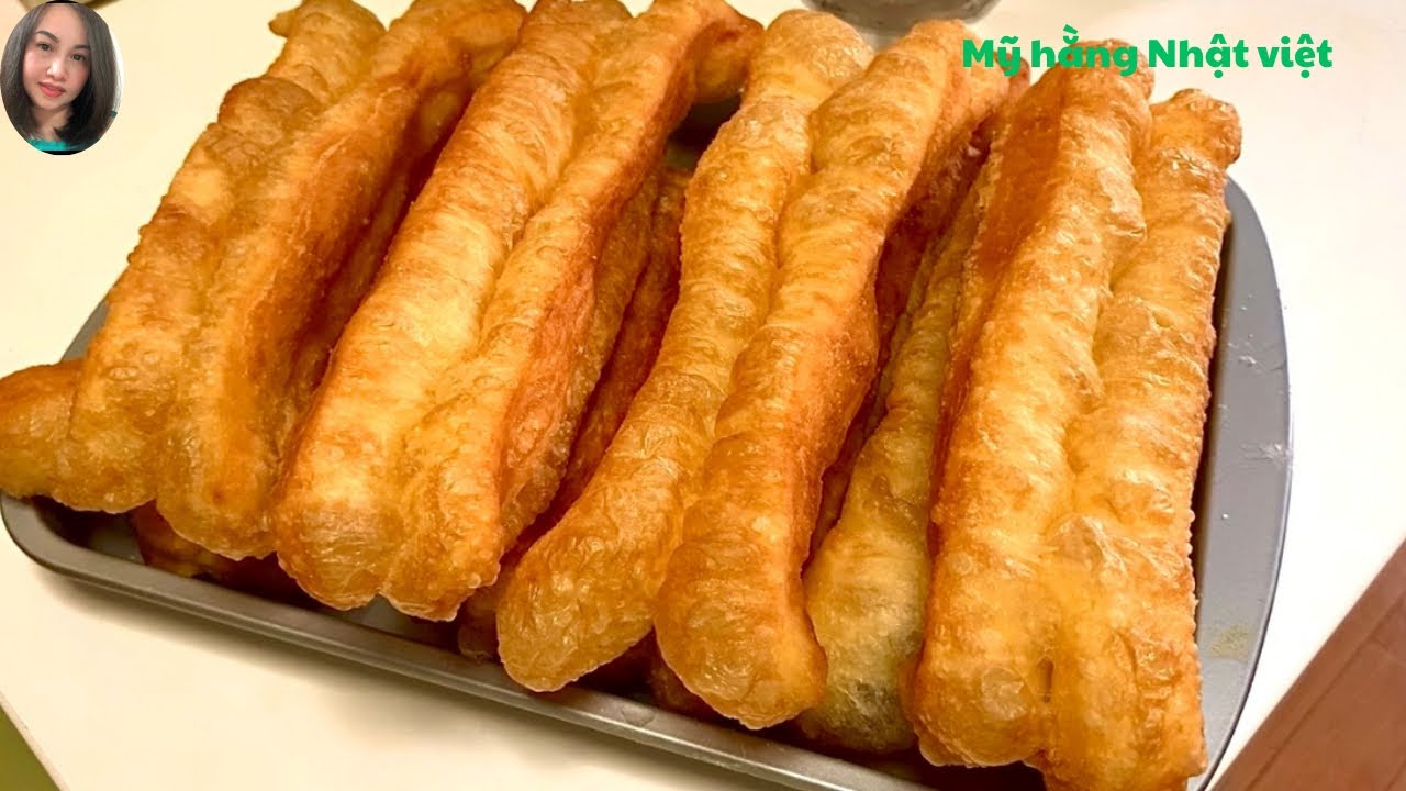 Giò cháo quẩy( dầu cháo quẩy) không men nở , không bột khai,Học Công thức chuẩn của chị người Hoa
