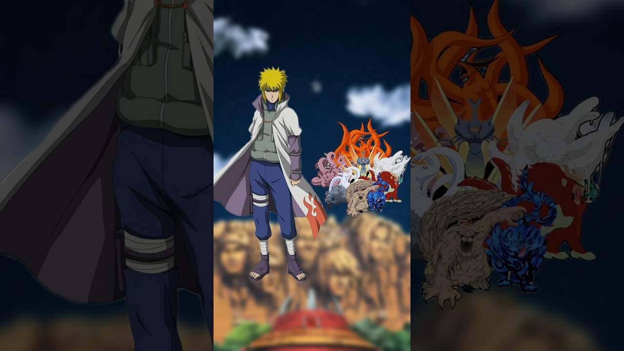 Minato vs ALL 9 Tails #short #naruto #minato #ninetail