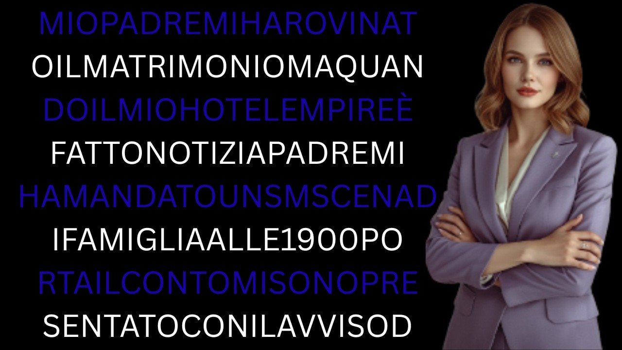 Mio padre ha rovinato il mio matrimonio ma quando il mio impero alberghiero è finito sui giornali ..