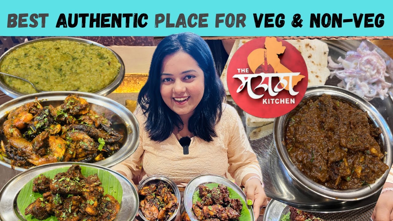 BEST Place for Veg & Non-Veg | The Maratha Kitchen Goregaon | Alani chicken | Agri kolambi | मुंबई