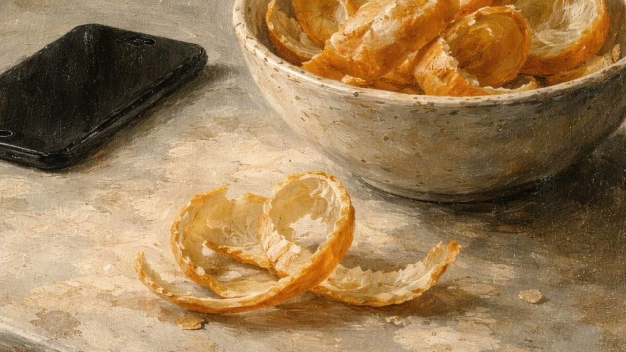 The Color She Used for His Throat