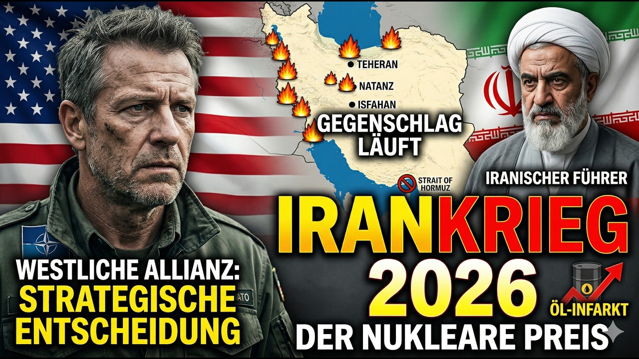 IRANKRIEG 2026: Der nukleare Pr&auml;ventivschlag und seine globalen Folgen | Strategische Analyse