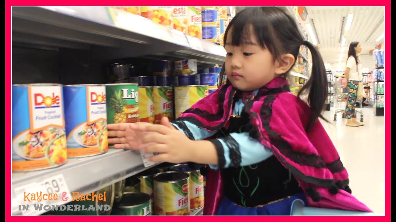 RACHEL went GROCERY Shopping!!!